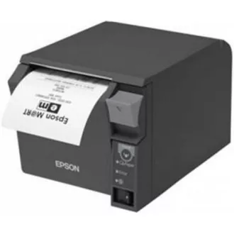EPSON TM-T70II blagajniški tiskalnik, USB   serijski, črn, rezalnik, z napajalnikom