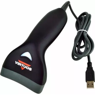 Virtuos CCD bralnik HT-10, USB (emulacija tipkovnice/RS232), črn