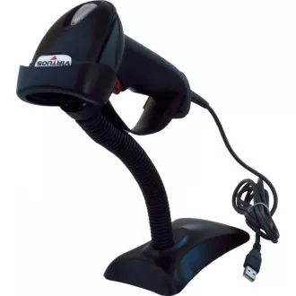 Virtuosov laserski bralnik HT-900A, USB (emulacija tipkovnice/RS232), črn