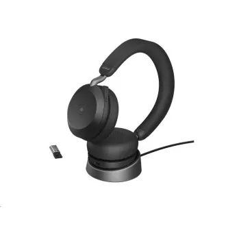 Slušalke Jabra Evolve2 75 s stojalom, Link 380c MS, stereo, črne