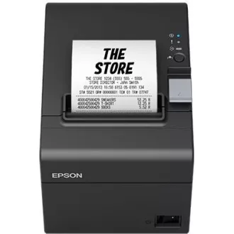 Epson TM-T20III, USB, RS232, 8 točk/mm (203 dpi), rezalnik, črna