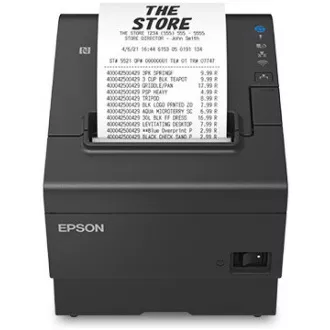 Epson TM-T88VII, USB, USB Host, RS232, Ethernet, ePOS, črna