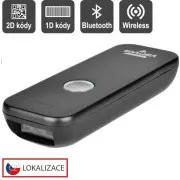 Virtuos CCD 2D bralnik Virtuos HW-856A mini, brezžični, ročni, črn