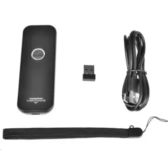 Virtuos CCD 2D bralnik Virtuos HW-856A mini, brezžični, ročni, črn