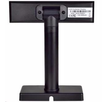 Virtuos LCD zaslon za stranke Virtuos FL-2026MB 2x20, USB, črn Virtuos LCD zaslon za stranke Virtuos FL-2026MB 2x20, USB, črn