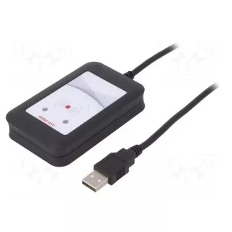 Elatec RFID čitalnik TWN4 črn, USB, 13,56 MHz