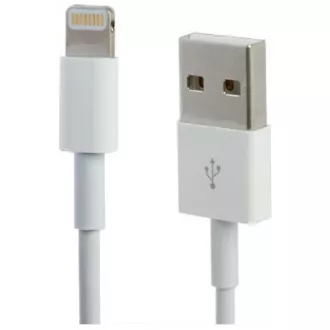 CONNECT IT Wirez kabel HQ Lightning - USB, bel, 2 m (za iPhone, iPad)