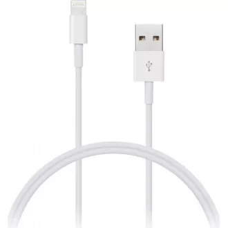 CONNECT IT Wirez kabel HQ Lightning - USB, bel, 2 m (za iPhone, iPad)