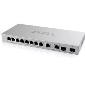 Zyxel XGS1010-12 12-priključno gigabitno stikalo, 8x gigabitni RJ45, 2x 2, 5GbE RJ45, 2x SFP