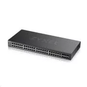Zyxel GS2220-50 50-portno gigabitno stikalo z upravljanjem L2, 44x gigabitni RJ45, 4x gigabitni RJ45/SFP, 2x gigabitni SFP