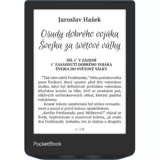 POCKETBOOK 634 Žepna knjižica Verse Pro - Azure POCKETBOOK 634 Žepna knjižica Verse Pro - Azure