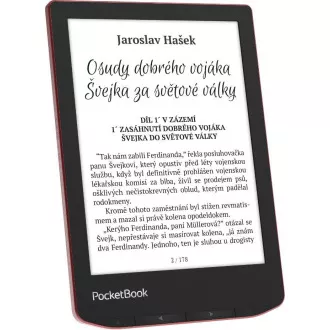 POCKETBOOK 634 Žepna knjižica Verse Pro - Passion Red POCKETBOOK 634 Žepna knjižica Verse Pro - Passion Red