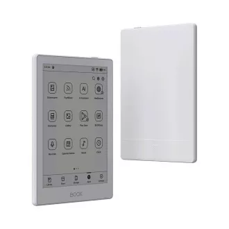 E-knjiga ONYX BOOX GO 6, bela, 6" Carta 1300, 32 GB, Bluetooth, Android 11, E-ink zaslon
