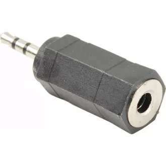PREMIUMCORD Adapter Jack 2, 5 mm - Jack 3, 5 mm, redukcija (M/F)