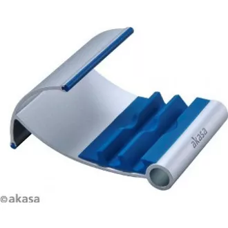 AKASA stojalo za tablični računalnik AK-NC054-BL, aluminij, modro