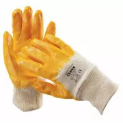 Rumenkaste rokavice HARRIER so namočene. v nitrilu - 9