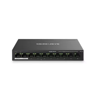 MERCUSYS stikalo MS110P (10x100Mb/s, 8xPoE , 65W, brez ventilatorja)