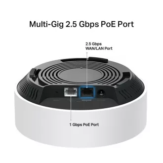 TP-Link Deco X50-PoE (3-pack) WiFi6 Mesh (AX3000, 2, 4GHz/5GHz, 1x2, 5GbELAN/WAN, 1xGbELAN/WAN, 1xPoE)