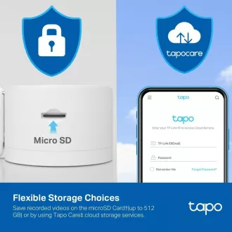 TP-Link Tapo C125 domača/notranja kamera (4 MP, 2K QHD 1440p, WiFi, IR 10m, microSD) TP-Link Tapo C125 domača/notranja kamera (4 MP, 2K QHD 1440p, WiFi, IR 10m, microSD)