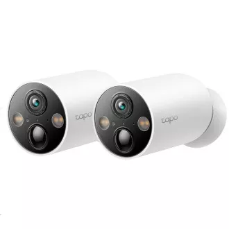 TP-Link Tapo C425 komplet 2x zunanja kamera C425 (4MP, 2K QHD, 1440p, IR 15m, WiFi, micro SD kartica, IP66)