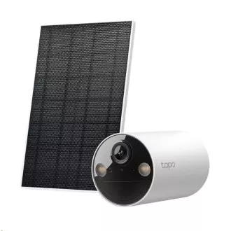 TP-Link Tapo C410 KIT zunanja kamera, sončna plošča (3MP, 2K QHD, 1296p, IR 9m, WiFi, micro SD kartica, IP65)