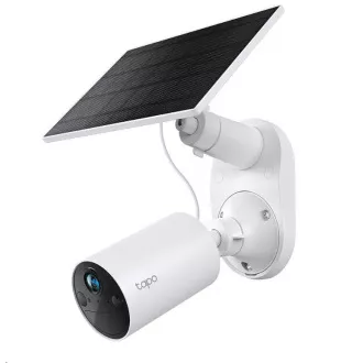 TP-Link Tapo C410 KIT zunanja kamera, sončna plošča (3MP, 2K QHD, 1296p, IR 9m, WiFi, micro SD kartica, IP65)