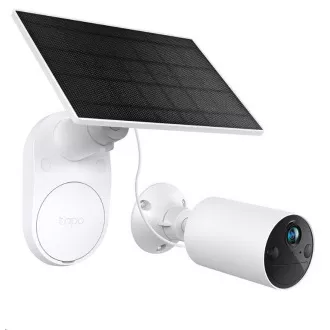 TP-Link Tapo C410 KIT zunanja kamera, sončna plošča (3MP, 2K QHD, 1296p, IR 9m, WiFi, micro SD kartica, IP65)