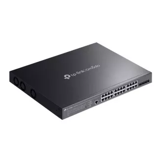 TP-Link OMADA stikalo SG3428XMPP (24xGbE, 4xSFP , 16xPoE , 8xPoE , 500W, 1xkonzola) TP-Link OMADA stikalo SG3428XMPP (24xGbE, 4xSFP , 16xPoE , 8xPoE , 500W, 1xkonzola)
