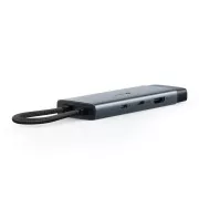 TP-Link UH6120C USB-C vozlišče 6v1 (2xUSB3.2Gen1, 1xUSB-C3.2Gen1, 1xGbE, 1xHDMI, PD 100W)