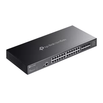 TP-Link OMADA stikalo SX3832 (24x10GbE, 8xSFP , 1xkonzola, 1xUSB-C)