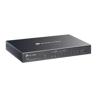 TP-Link OMADA stikalo ES210GMP (9xGbE, 1xGbE/SFPcombo, 8xPoE , 123W, brez ventilatorja)
