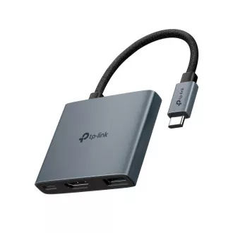 TP-Link UH3020C USB-C vozlišče 3v1 (1xUSB3.2Gen1, 1xUSB-C3.2Gen1, 1xHDMI, PD 100W)