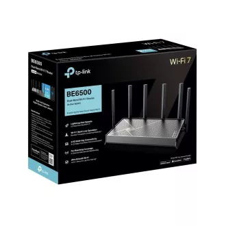 Usmerjevalnik TP-Link Archer BE400 EasyMesh WiFi7(BE6500, 2, 4GHz/5GHz, 1x2, 5GbEWAN, 1x2, 5GbELAN, 3xGbELAN, 1xUSB3.0)