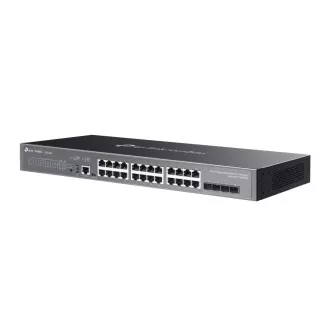 TP-Link OMADA stikalo SG5428X (24xGbE, 4xSFP , 1xUSB2.0, 2xkonzola, brez ventilatorja)