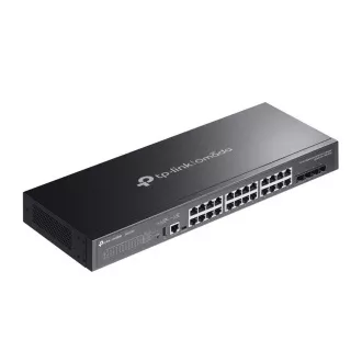 TP-Link OMADA stikalo SG5428X (24xGbE, 4xSFP , 1xUSB2.0, 2xkonzola, brez ventilatorja)