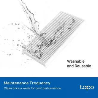 Komplet delov TP-Link Tapo RVA105 (1x krtača, 2x stranska krtača, 2x HEPA filter) za Tapo RV30 Max Plus, Tapo RV20 Max Plus