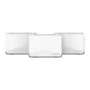 MERCUSYS Halo H27BE(3-pack) WiFi7 Mesh (BE3600, 2, 4GHz/5GHz, 1x2, 5GbELAN/WAN, 2xGbELAN/WAN)