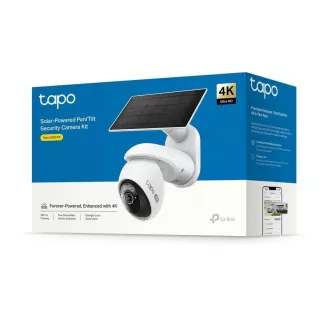 TP-Link Tapo C660 KIT zunanja kamera, sončna plošča (8MP, 4K, 2160p, IR 12m, WiFi, micro SD kartica, IP65) TP-Link Tapo C660 KIT zunanja kamera, sončna plošča (8MP, 4K, 2160p, IR 12m, WiFi, micro SD kartica, IP65)