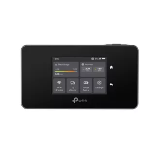 TP-Link M8550 prenosni WiFi6E usmerjevalnik (AXE3600, 5G/4G LTE, 2, 4GHz/5GHz/6GHz, 1xGbE, 1xUSB-C, 1xnanoSIM, 1xmicroSD)