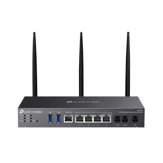 TP-Link DR3650V OMADA ADSL/VDSL prehod (AX3000, 3xRJ11(2xFXS, 1xDSL), 2, 4GHz/5GHz, 1xGbELAN/WAN, 4xGbE, 2xUSB3.0)