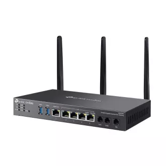 TP-Link DR3650V OMADA ADSL/VDSL prehod (AX3000, 3xRJ11(2xFXS, 1xDSL), 2, 4GHz/5GHz, 1xGbELAN/WAN, 4xGbE, 2xUSB3.0)