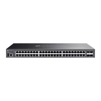 TP-Link OMADA stikalo SG5452X (48xGbE, 4xSFP , 1xUSB2.0, 2xkonzola, brez ventilatorja)