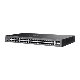 TP-Link OMADA stikalo SG5452X (48xGbE, 4xSFP , 1xUSB2.0, 2xkonzola, brez ventilatorja)