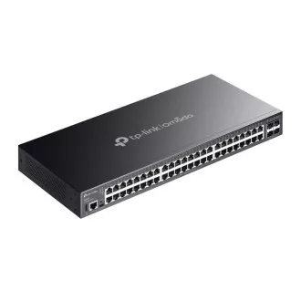 TP-Link OMADA stikalo SG5452X (48xGbE, 4xSFP , 1xUSB2.0, 2xkonzola, brez ventilatorja)