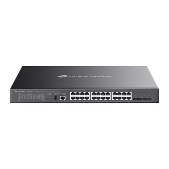 TP-Link OMADA stikalo SG5428XMPP (24xGbE, 4xSFP , 8xPoE  , 16xPoE , 500W, 1xUSB2.0, 2xConsole)