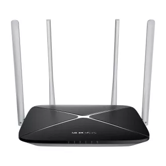 Mercusys MB135-4G WiFi5 usmerjevalnik (AC1200, 4G LTE, 2, 4GHz/5GHz, 1x100Mb LAN/WAN, 3x100Mb LAN, 1xnanoSIM)