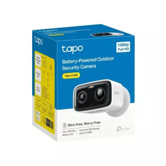 TP-Link Tapo C400 zunanja kamera (2MP, FullHD, 1080p, IR 10m, WiFi, micro SD kartica, IP65)