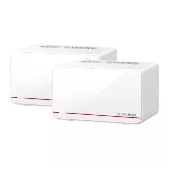 MERCUSYS Halo H37BE(2 paketa) WiFi7 Mesh (BE6500, 2, 4GHz/5GHz, 2x2, 5GbELAN/WAN, 1xGbELAN/WAN)