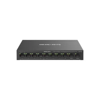 MERCUSYS stikalo MS110CP (8x100Mb/s, 2xGbE, 8xPoE , 65W, brez ventilatorja)