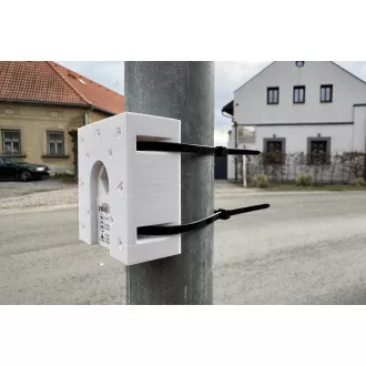 TP-LINK adapter za namestitev kamere D-TC3XX-C, D-TC5XX-C, D-TC5XX-CL za namestitev na drog (60-130 mm), bel s kabelskim pokrovom (1 kos)